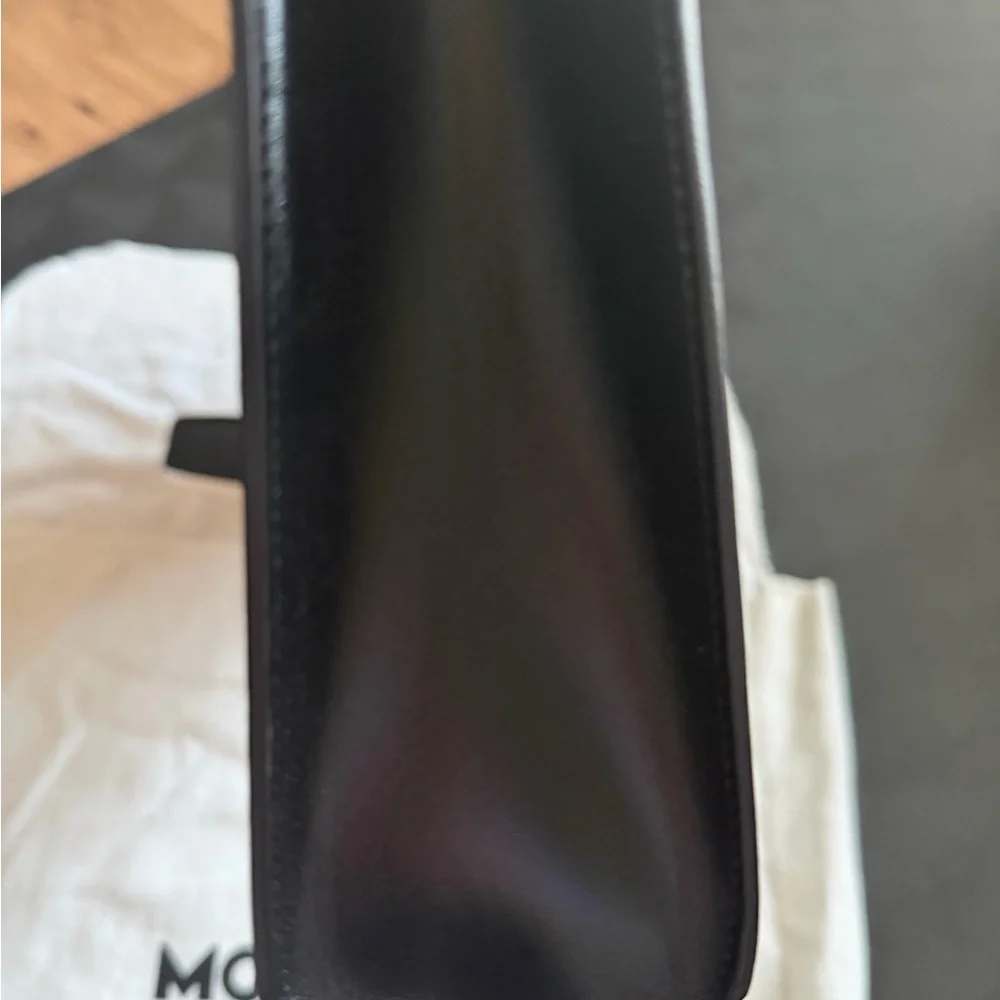 Montblanc Elegant Black Leather Briefcase